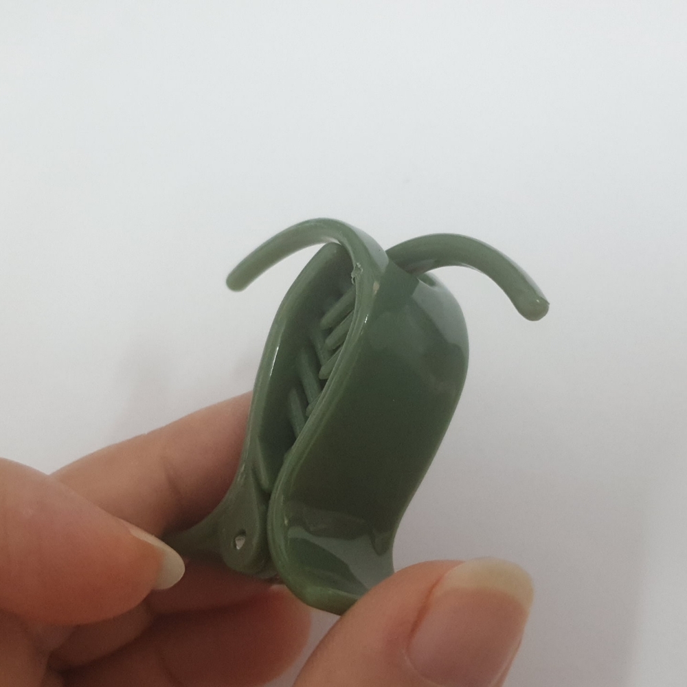 Hair Clip, baby, Green